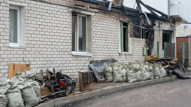 Professional Smoke Damage Removal technician working in Henderson, MN